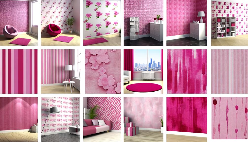 choosing the right pink wallpaper